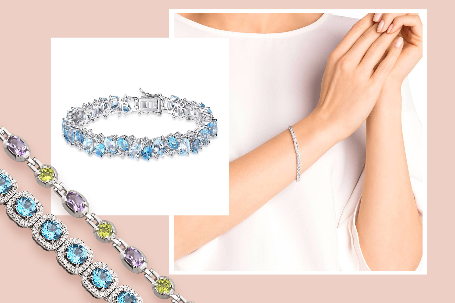 Різновиди тенісних браслетів